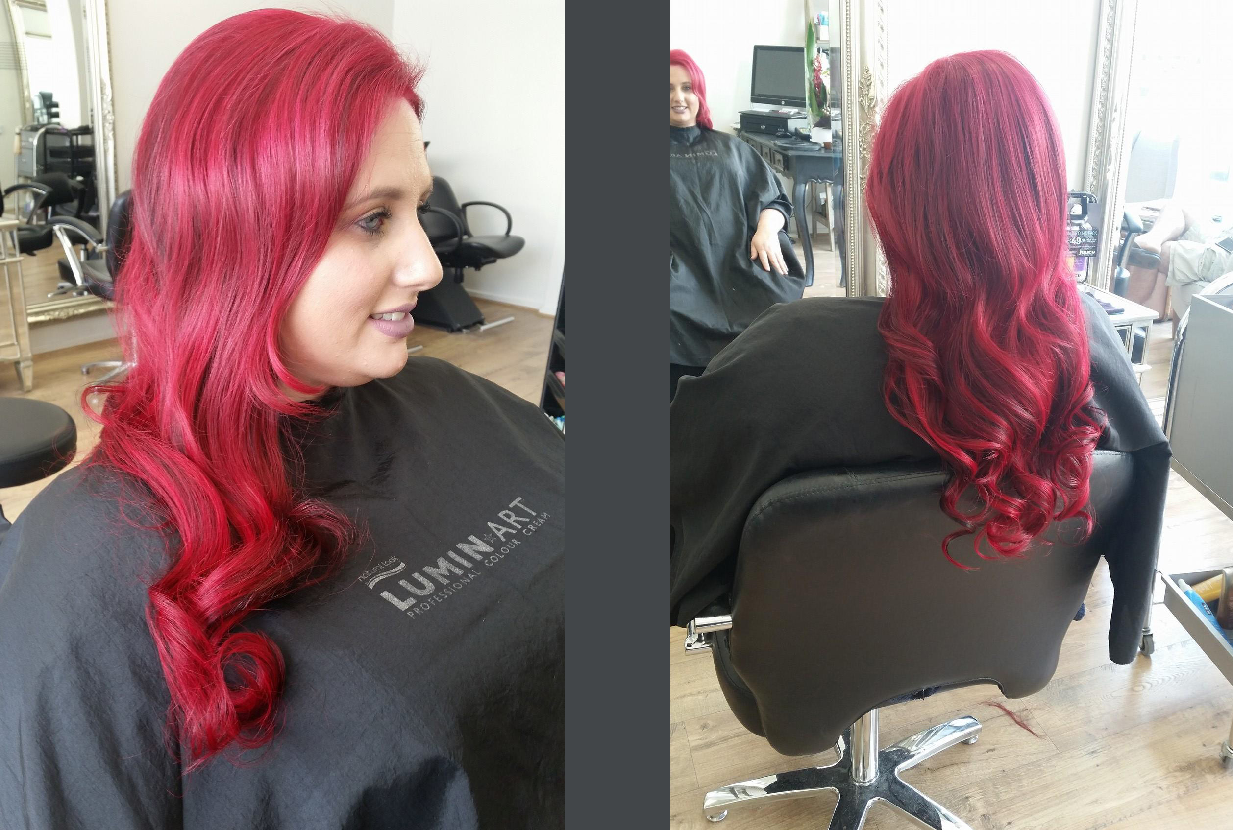 Fiery Red Hair Extensions