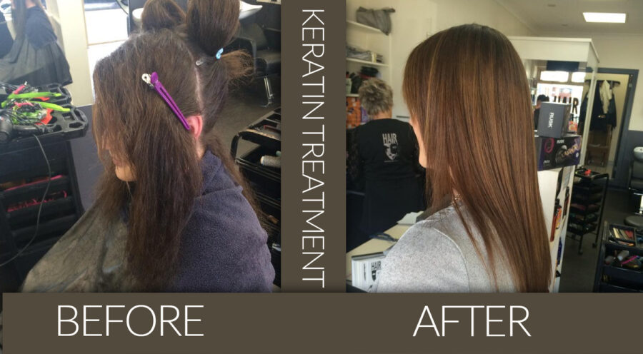 KERATIN HAIR STRAIGHTENING