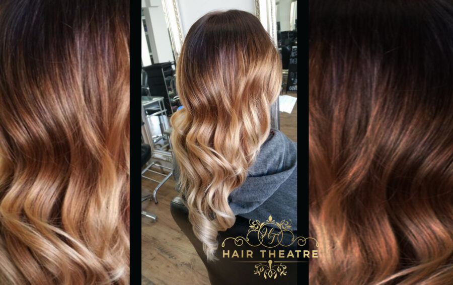 Warm Ombre Hair Colour